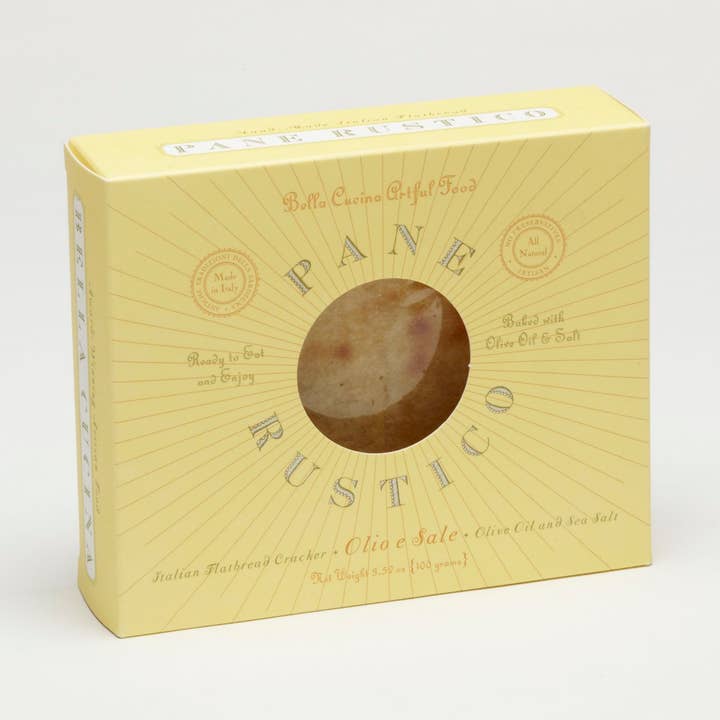 Bella Cucina - Wholesale Crackers - Pane Rustico Flatbread Box- 100 gram0