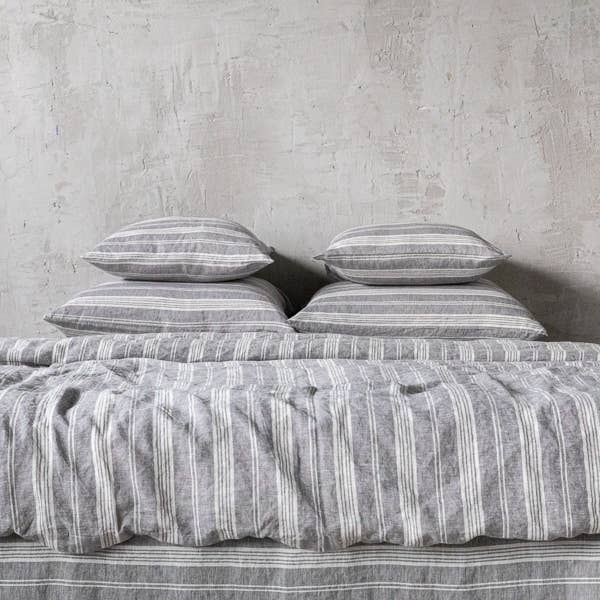 LinenMe - Wholesale Duvet Cover - Linen Duvet Graphite Jazz1