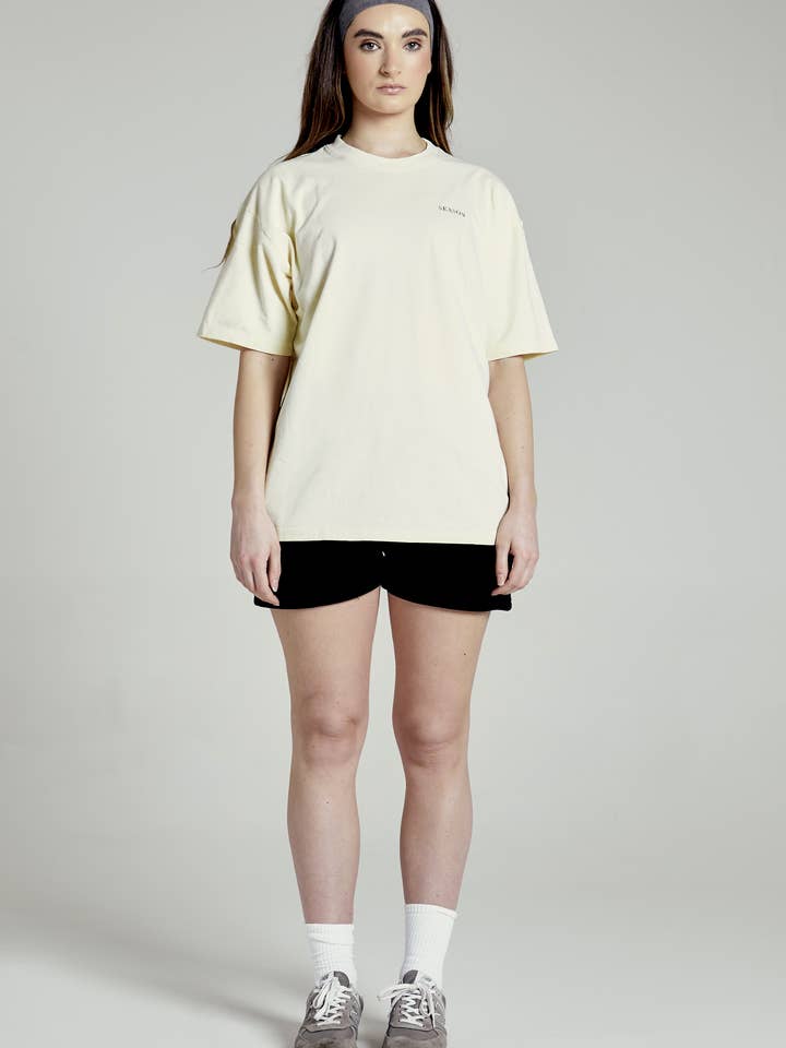 Everywhere T-shirt, gebroken wit. voor wholesale door Season Lifestyle