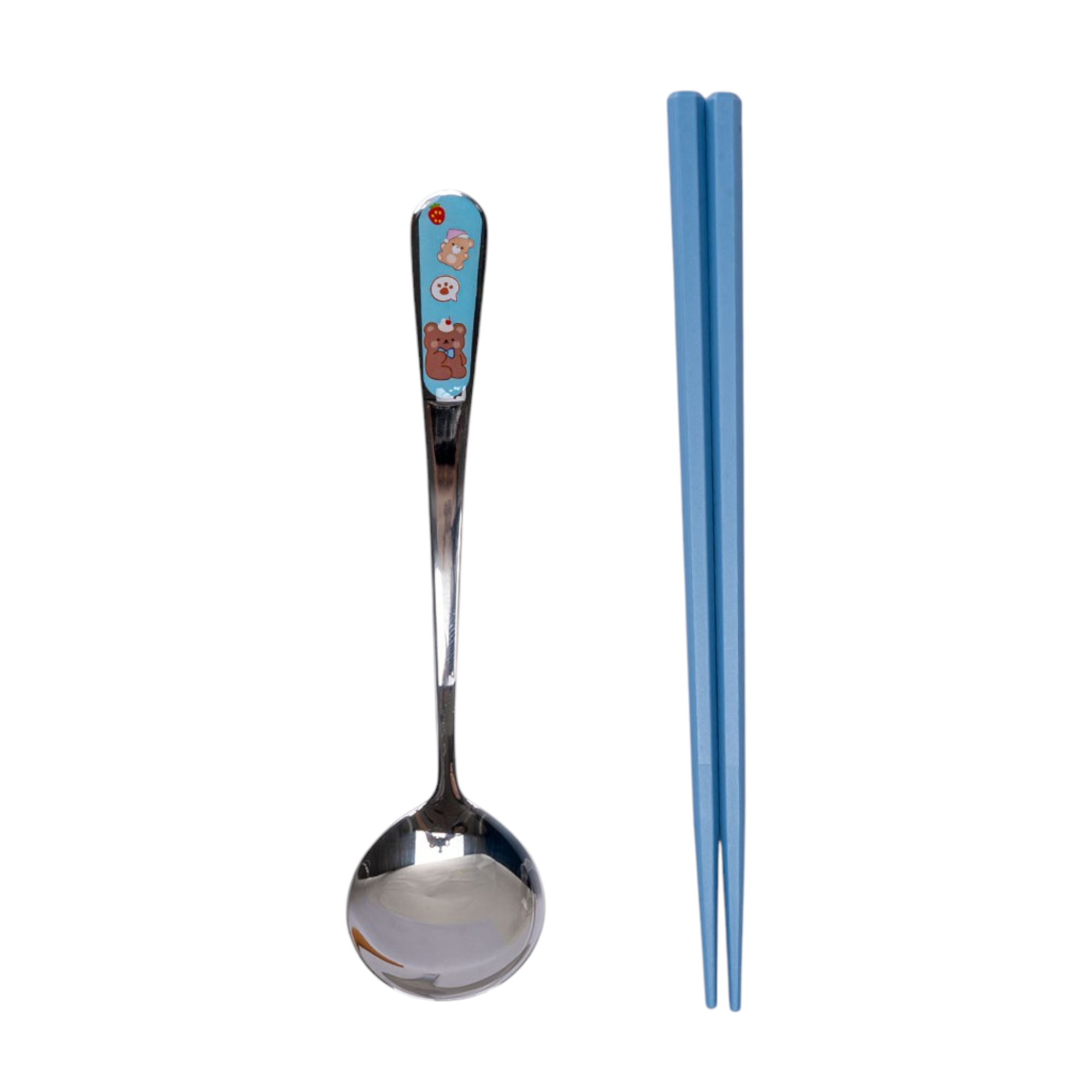 Urban Tokyo - Wholesale Chopsticks - Chopsticks and Spoon with Portable Travel Case Reusable Set Bear (1/240)2