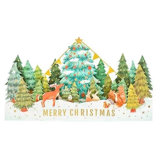 Christmas Tree Pop-Up Card Forest for wholesale by Greeting Life America