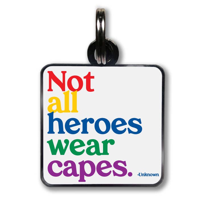 Charms pour colliers pour animaux - CCD329 - Tous les héros ne sont pas (Inconnu) pour la vente par Quotable