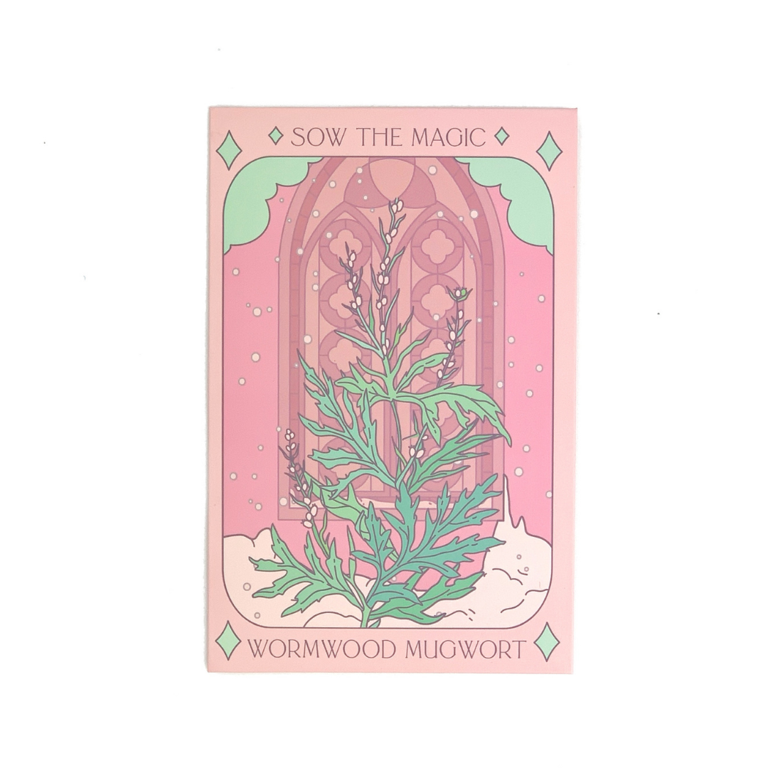 Sow the Magic - Wholesale Tarot Cards - Mugwort Tarot Seed Packet2