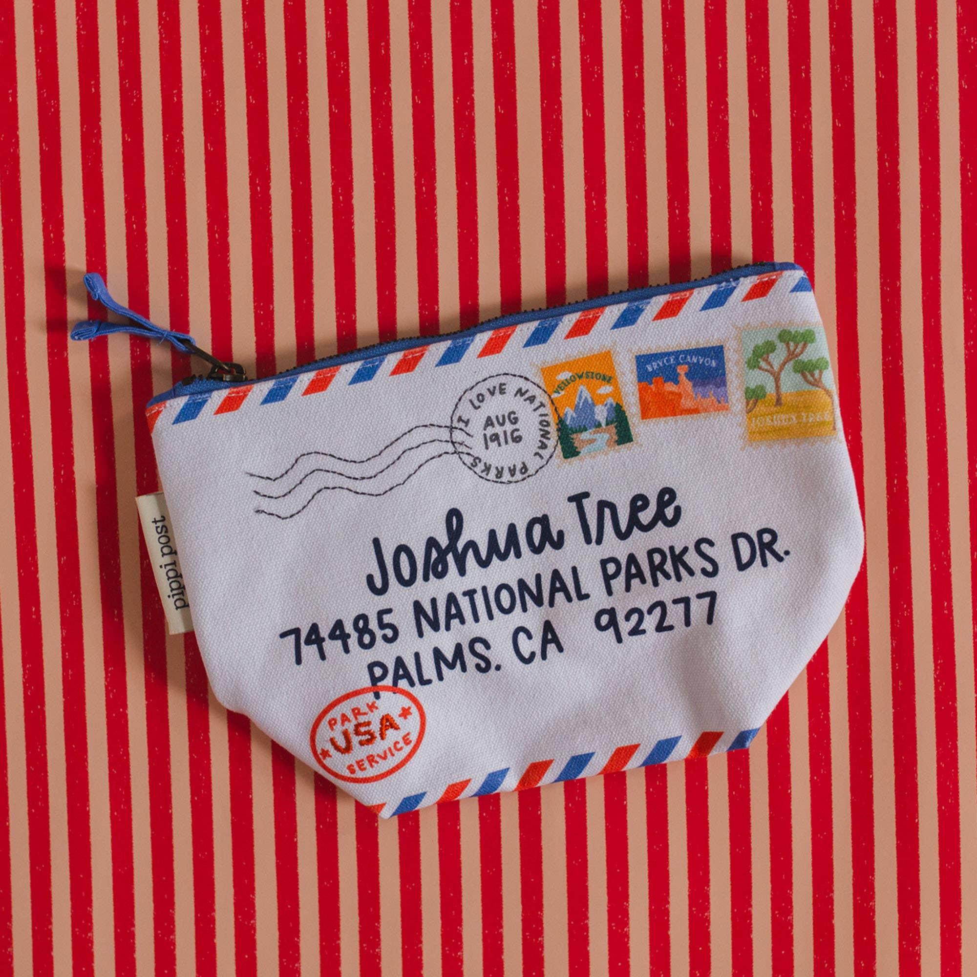 Pippi Post - Wholesale Pouch - Women's - Deliver To Joshua Tree National Park Canvas Pouch1