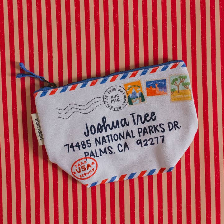 Pippi Post - Wholesale Pouch - Women's - Deliver To Joshua Tree National Park Canvas Pouch1