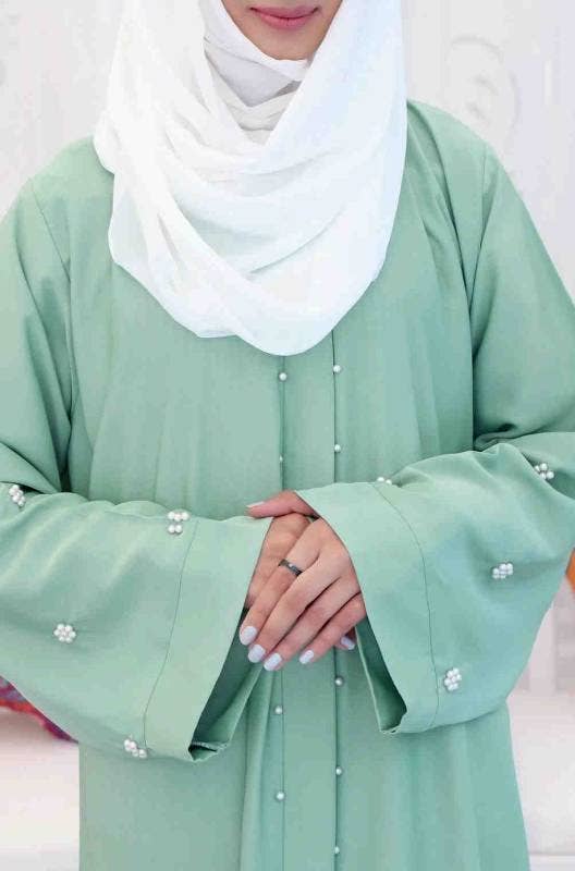 Multi Colored Loose Flair Abaya for wholesale on Faire1