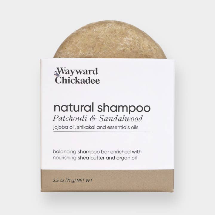 Shampoing Solide Équilibrant Patchouli & Bois de Santal pour la vente par Wayward Chickadee