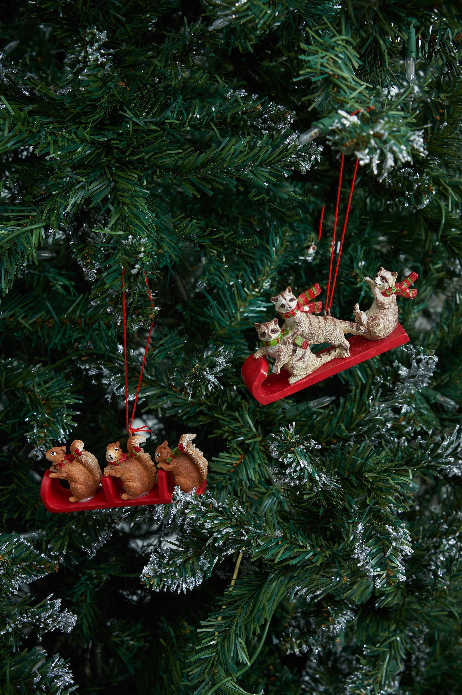 C&F Home - Wholesale Ornament Set - Christmas Squirrel & Raccoon Ornament Set 21
