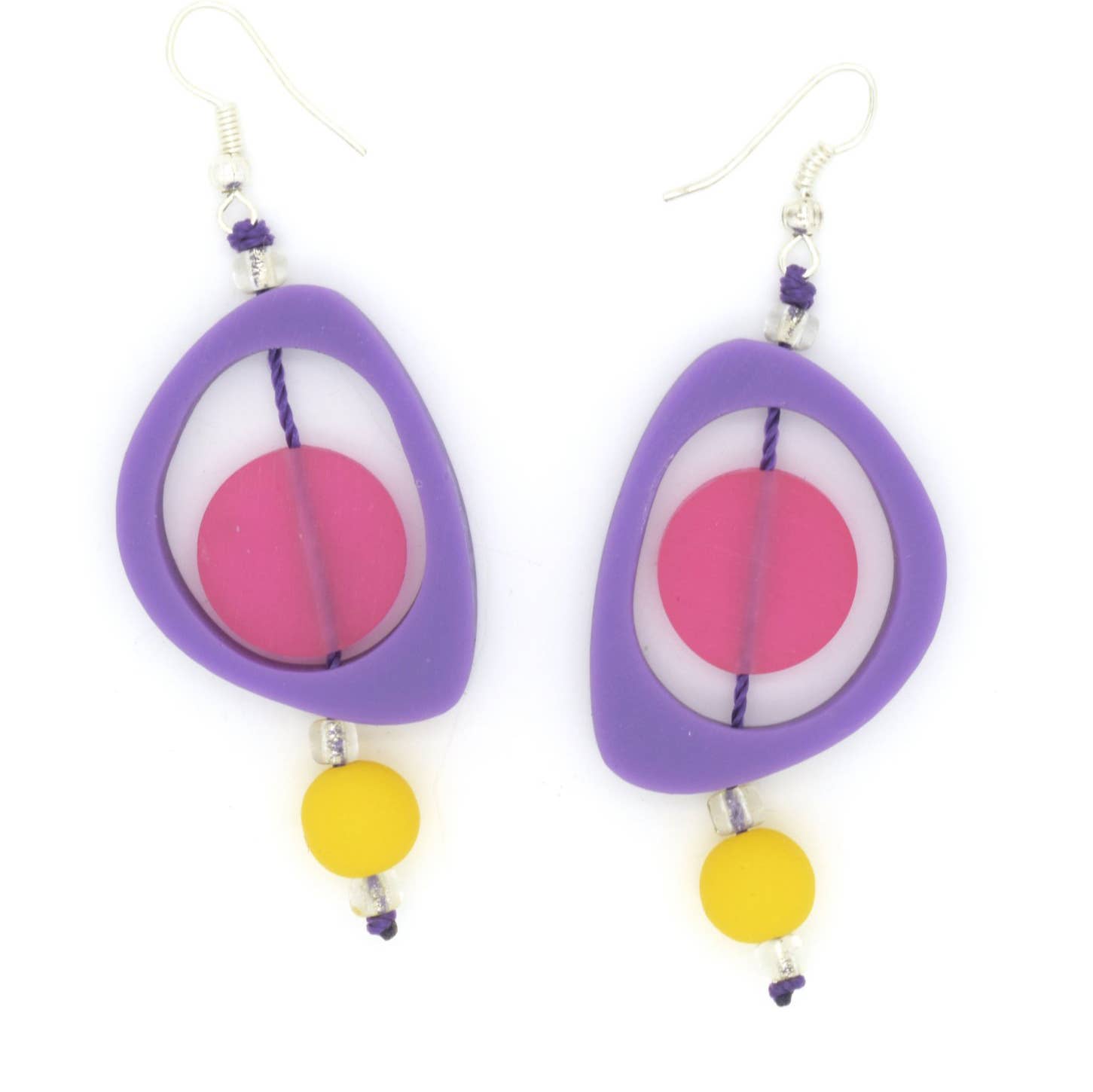 Nusantara Inc. - Wholesale Dangle Earrings - Diwali Resin Earrings-028039