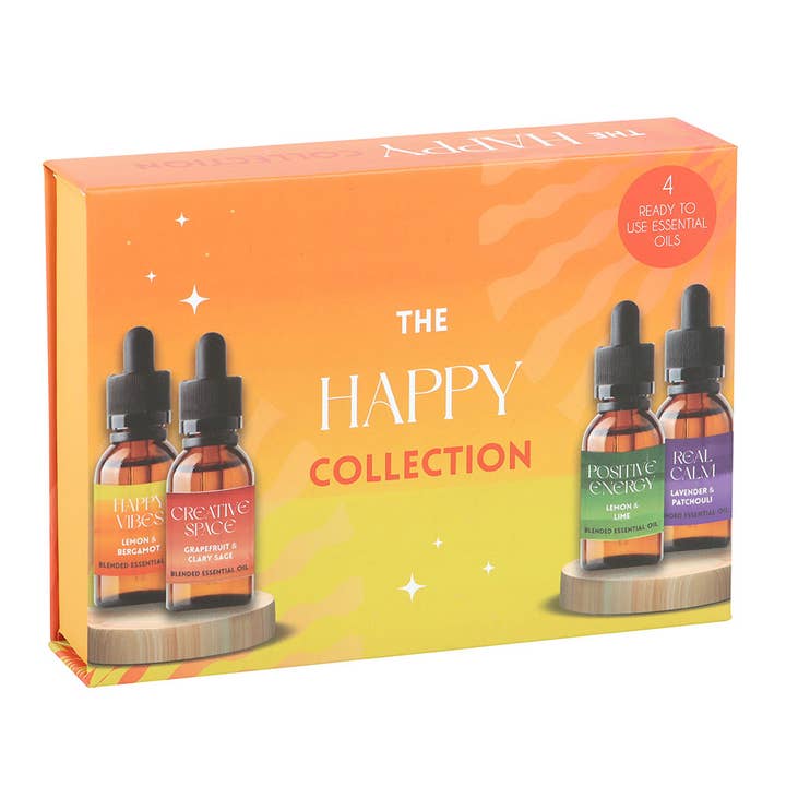 Something Different Wholesale – wholesale Eterisk olja – Happy Collection Blandad eterisk oljesats