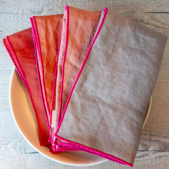 Tovaglioli curati in 100% lino - Santa Fe Mix (set di 4) e ulteriori Risultati per tovaglioli di lino all'ingrosso. Resi gratuiti e termini di pagamento a 60 giorni su Faire in tendenza su Faire.