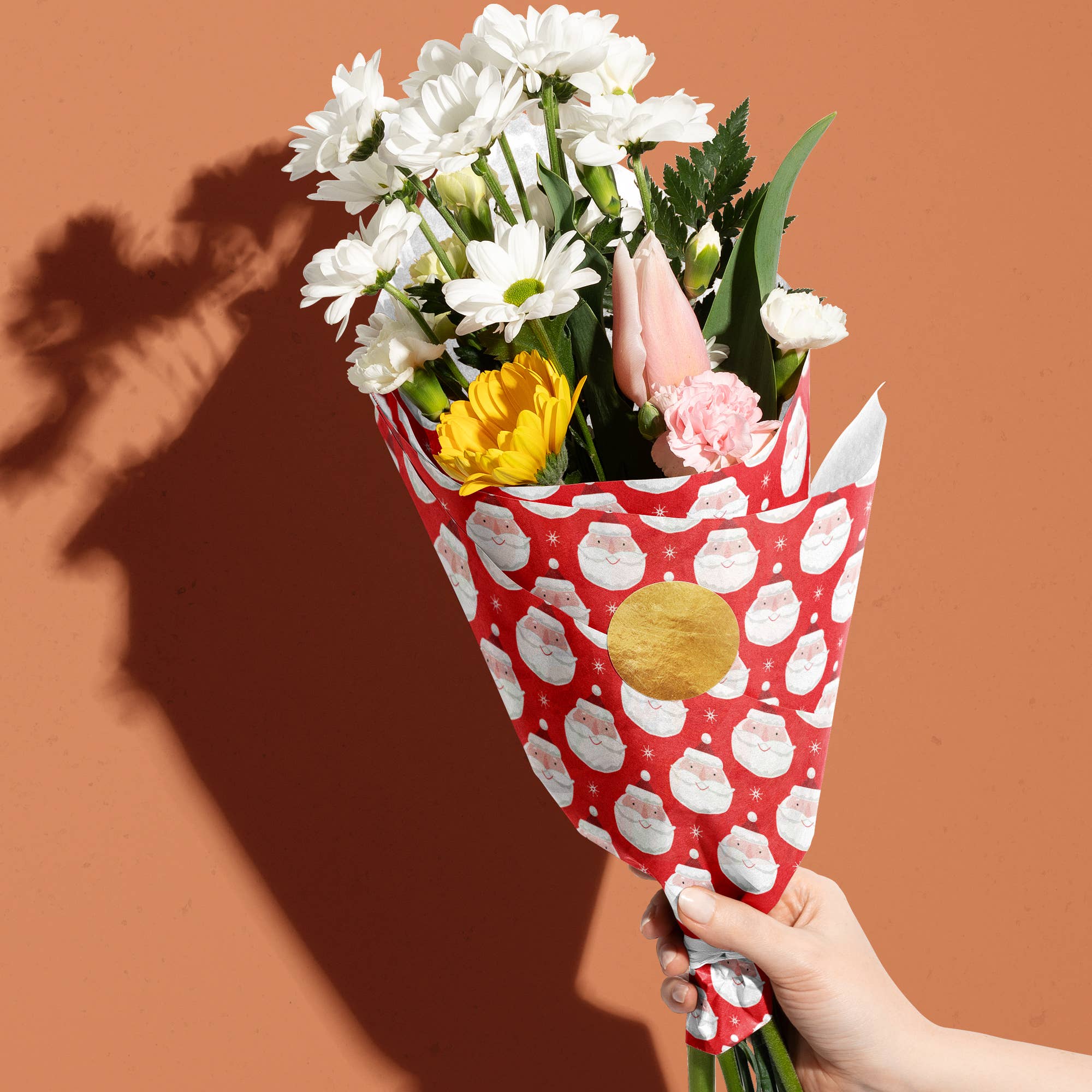 Jillson & Roberts - Wholesale Tissue Paper - Tissue - Printed - Chic Santa3