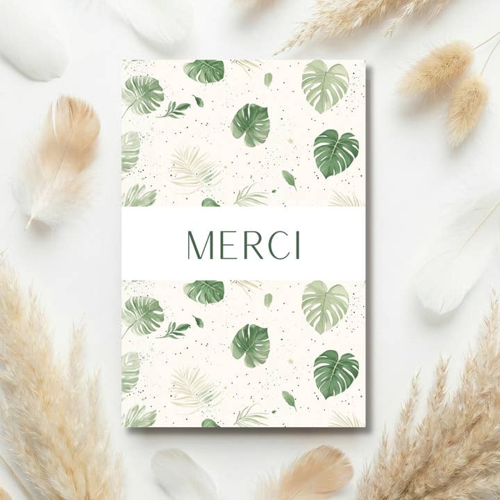 Botanisk takkort med planter og tak, merci. for engroshandel hos Birds & Crafts