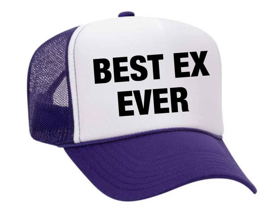 Inappropriate Trucker Hats - Wholesale Trucker Hat - Unisex - Best Ex Ever Trucker Hat30