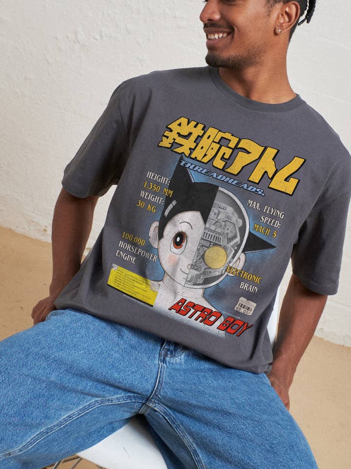 Threadheads - Wholesale Screen printed t-shirt – Women′s - Astro Boy Magazine T-Shirt1