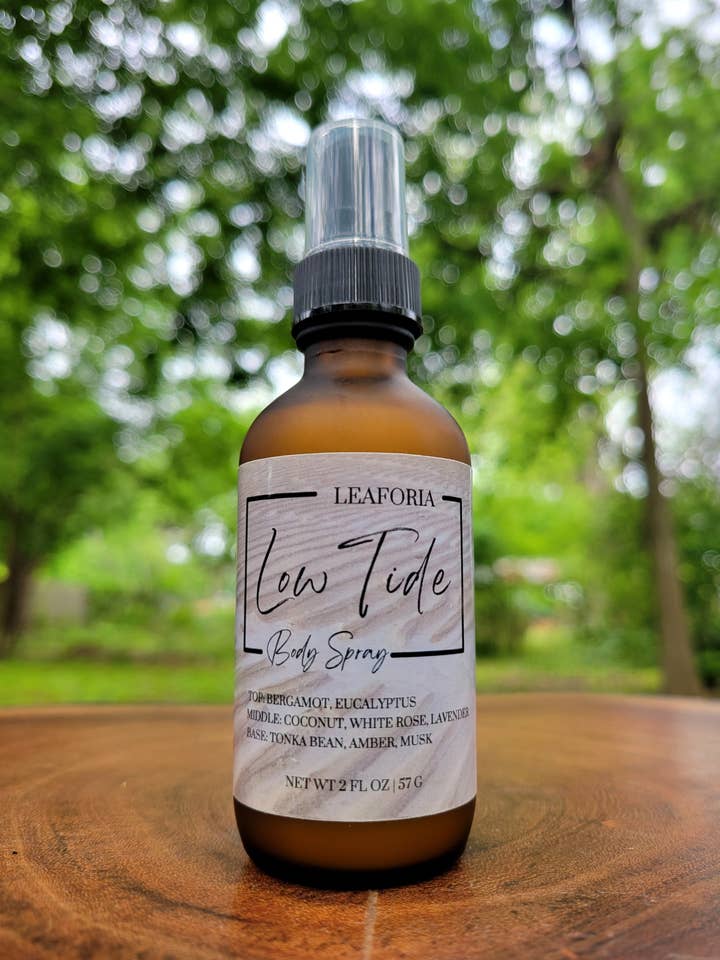'Low Tide' Body Spray for wholesale by Leaforia