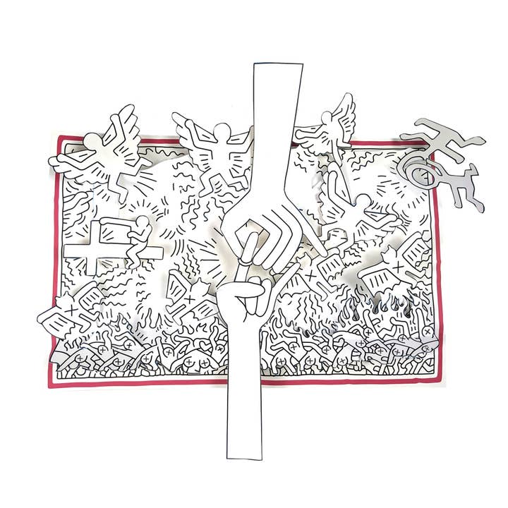 Poposition Press - Wholesale Book - Adult - Keith Haring Pop Up Book