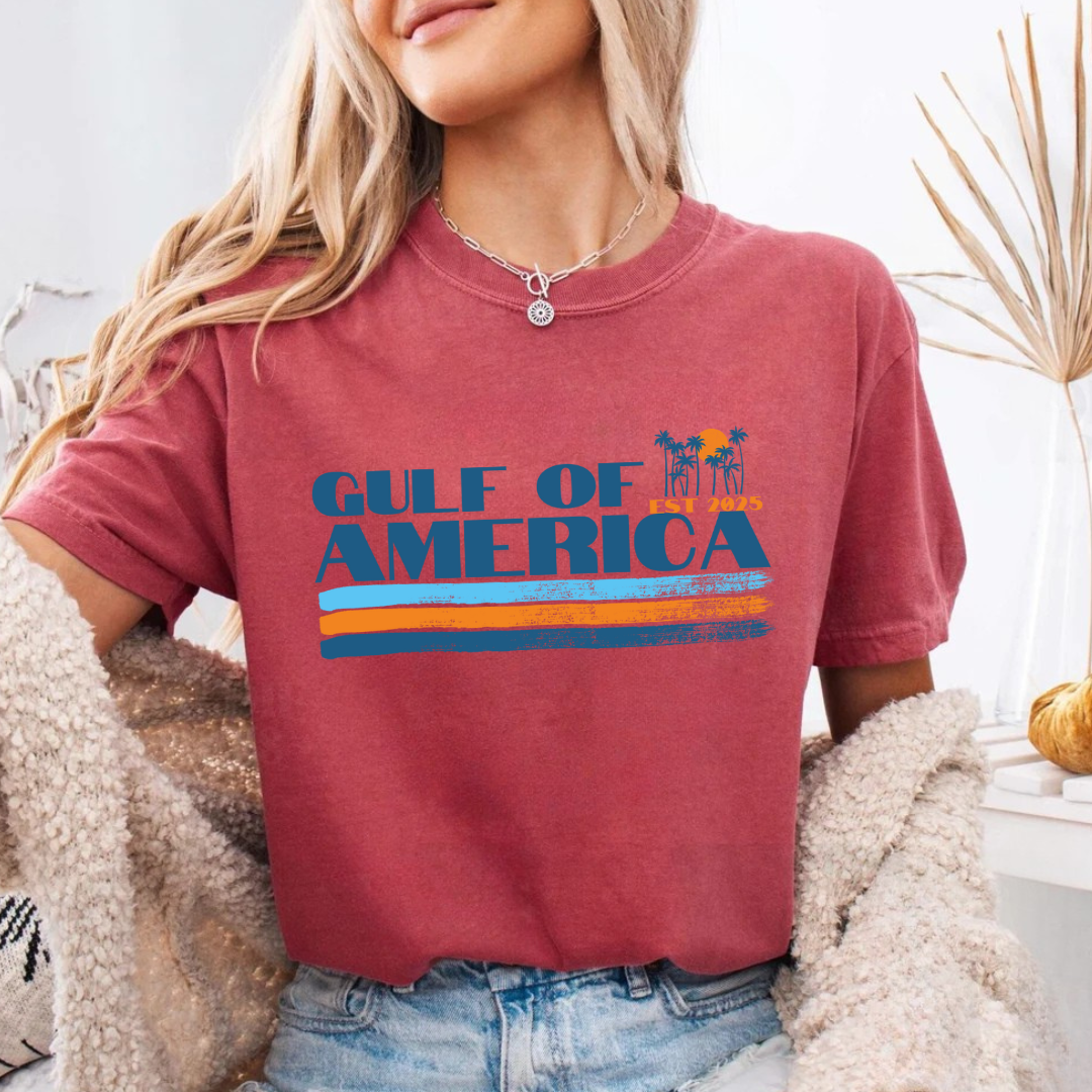 Clover + Cotton Co - Wholesale Screen Printed T-Shirt - Unisex - Over Print | Gulf Of America Tees1