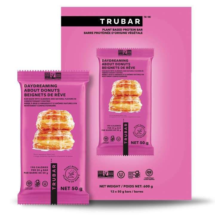 TRUBAR - Wholesale Snack Bar - TRUBAR Daydreaming About Donuts 12 Count