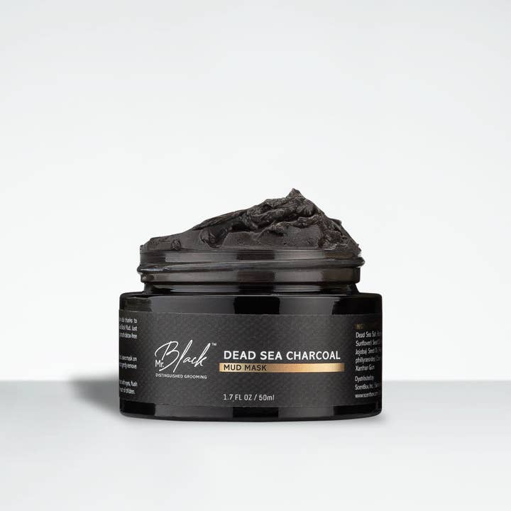 Mr. Black – wholesale Skincare face mask – Dead Sea Charcoal Mud Mask