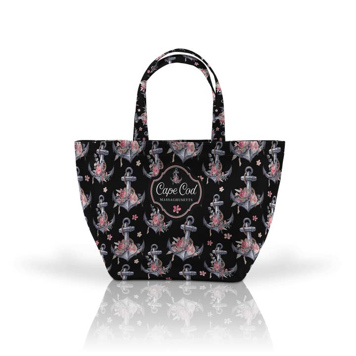 Cutie Tote de couro vegano personalizável: Anchor Bouquet Patte por atacado de Matrix