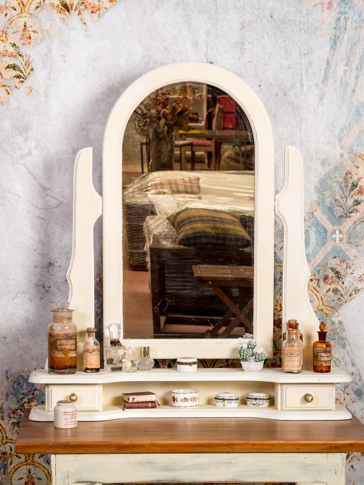 Specchio da tavolo antico per la vendita all'ingrosso da parte di Antique Arte y Decoración