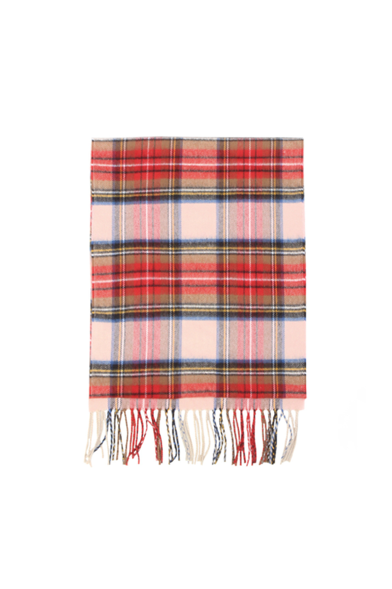David And Young - Wholesale Scarf - Unisex - Softer than Cashmere PLAID BUFF Vegan Cashmere Touch Scarves27