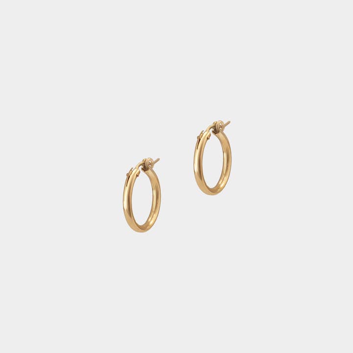 Anna Hoops, Small for wholesale by Kara Yoo