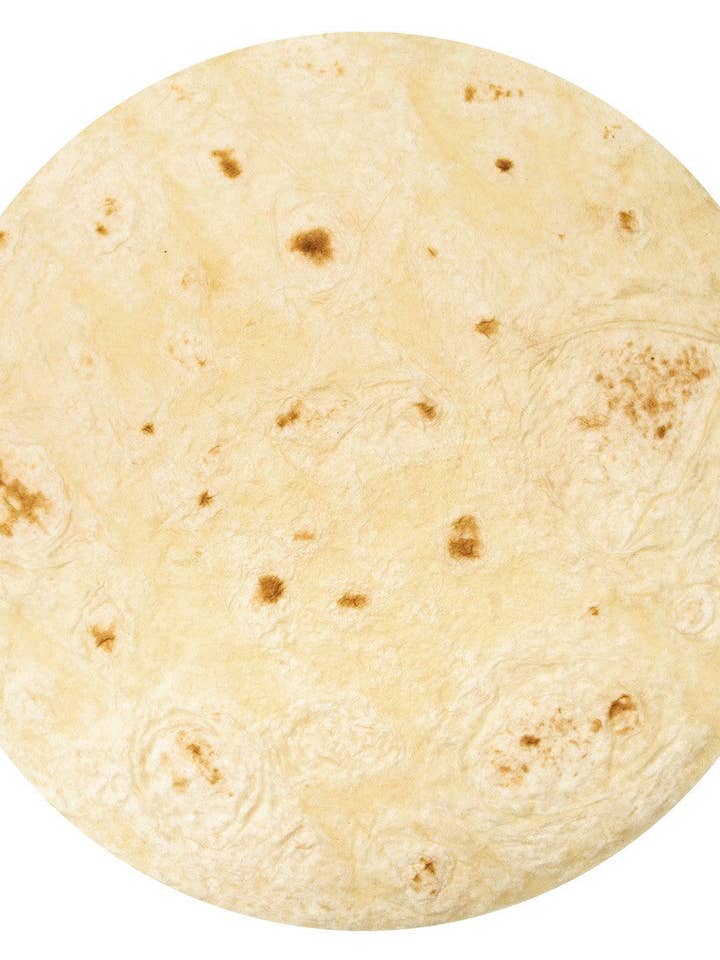 Realistic Tortilla Throw - Novelty Blanket for wholesale by Calhoun Sportswear