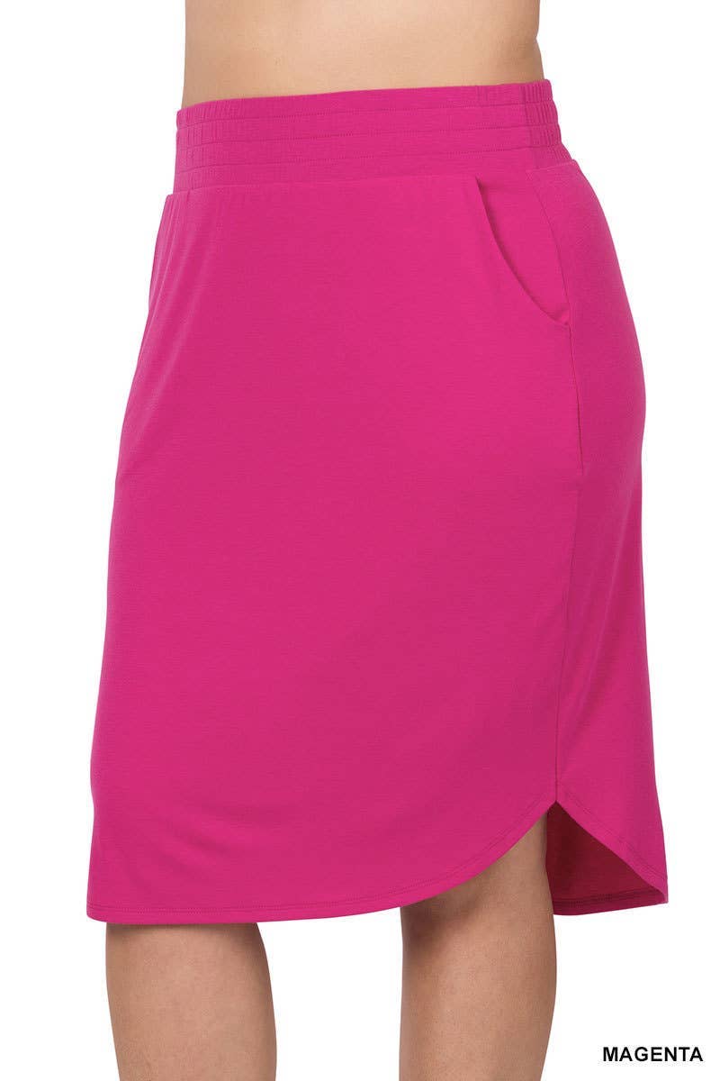 Vanilla Monkey - Vendita all'ingrosso Gonna - Donna - Gonna con orlo a tulipano in6