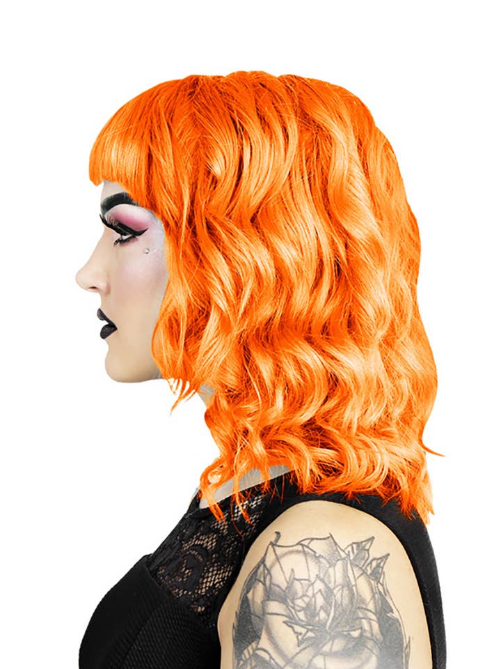 Cor de cabelo vegana semi-permanente Tara Tangerine UV laranja neon por atacado de Herman's Amazing
