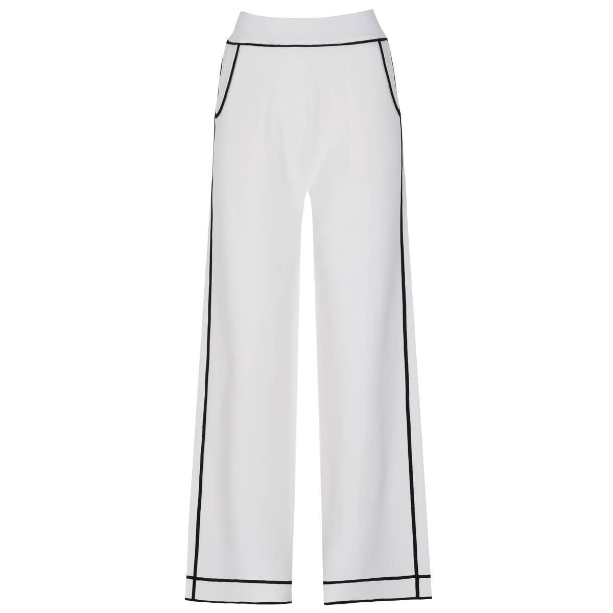 Productseeker – wholesale Top & pants set (NOT Loungewear) – Women's – SET276Y Striped Knit Cardigan Jacket and Casual Pants Set3