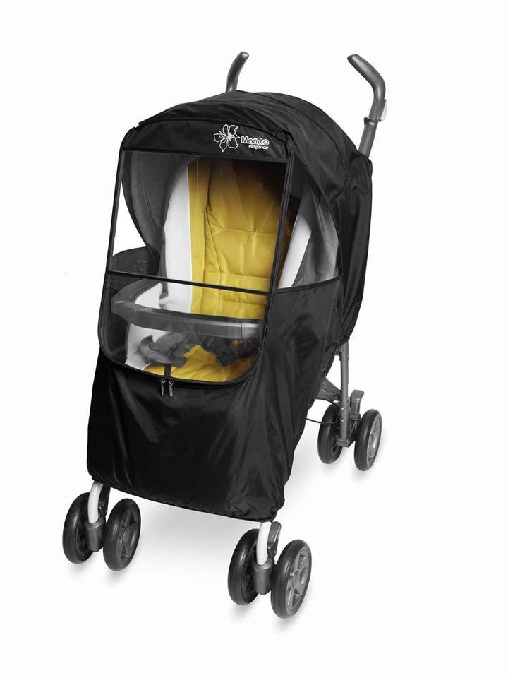 Elegance Plus Stroller Weather Shield (Black) for wholesale by Manito