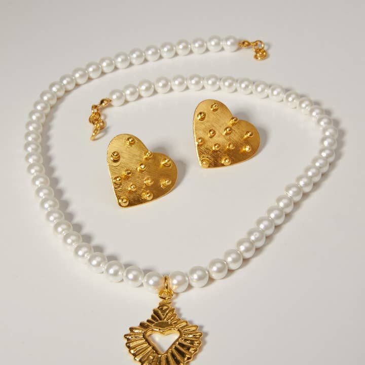 Heliconia Boutique – Großhandel Kette mit Anhänger/Charm – Amore Perlenkette – Die für das Alltagsoutfit4