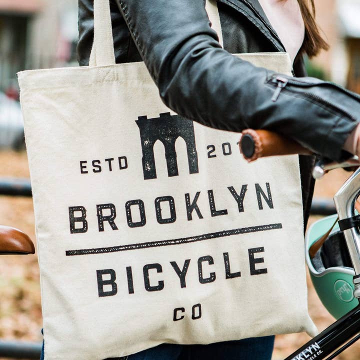Brooklyn Heavy Duty Canvas Tote for wholesale by Brooklyn Bicycle Co.