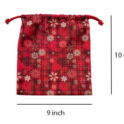 H-H - Wholesale Gift Bag - Christmas Drawstring Gift Bag; 310TV.