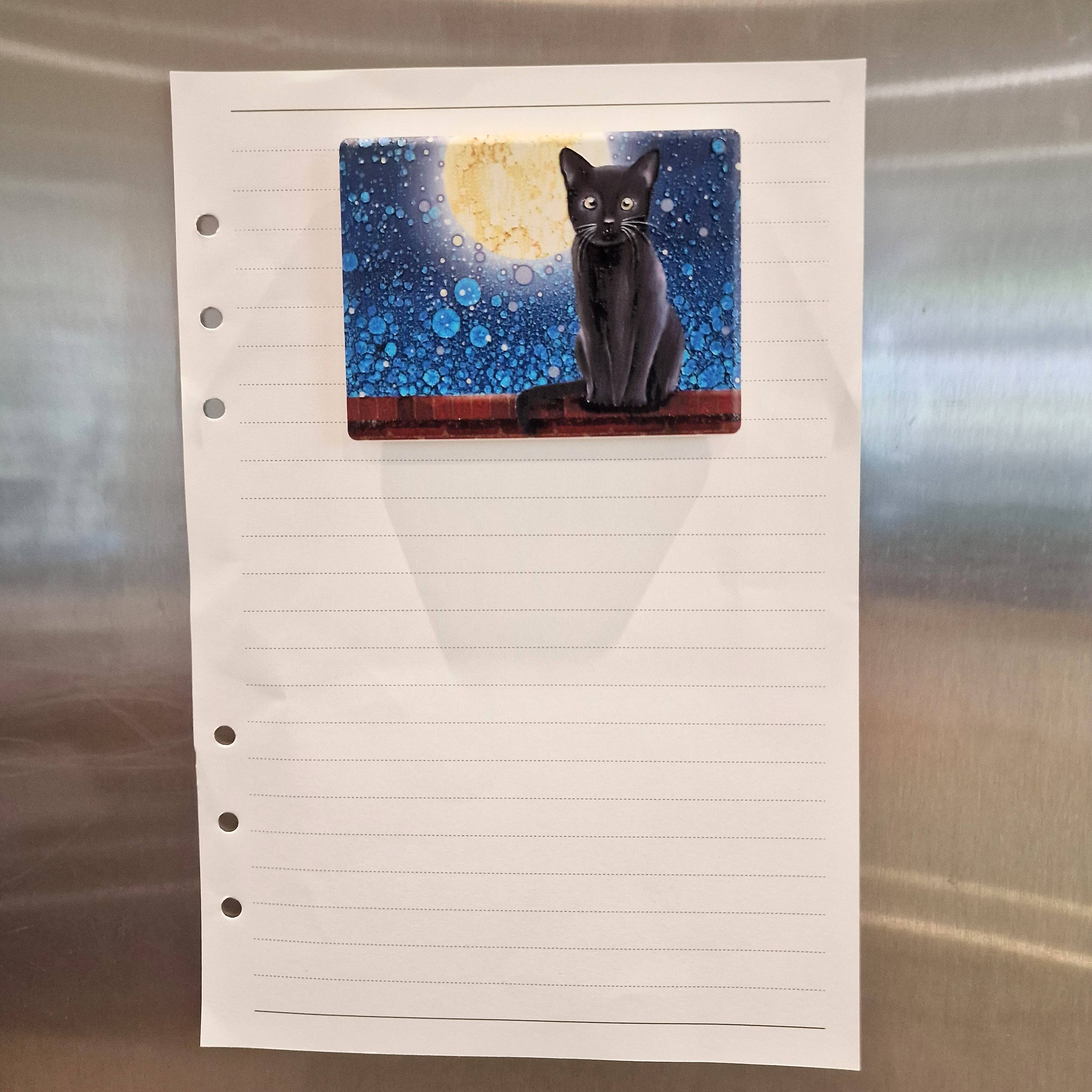 By Jo Crafts - Vente Aimants - Aimant Chat Noir 104-MG5