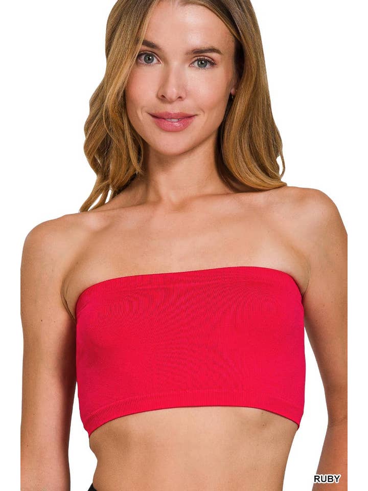 Vanilla Monkey - Wholesale Bralette - Women's - Seamless 7 Inch Bandeau8