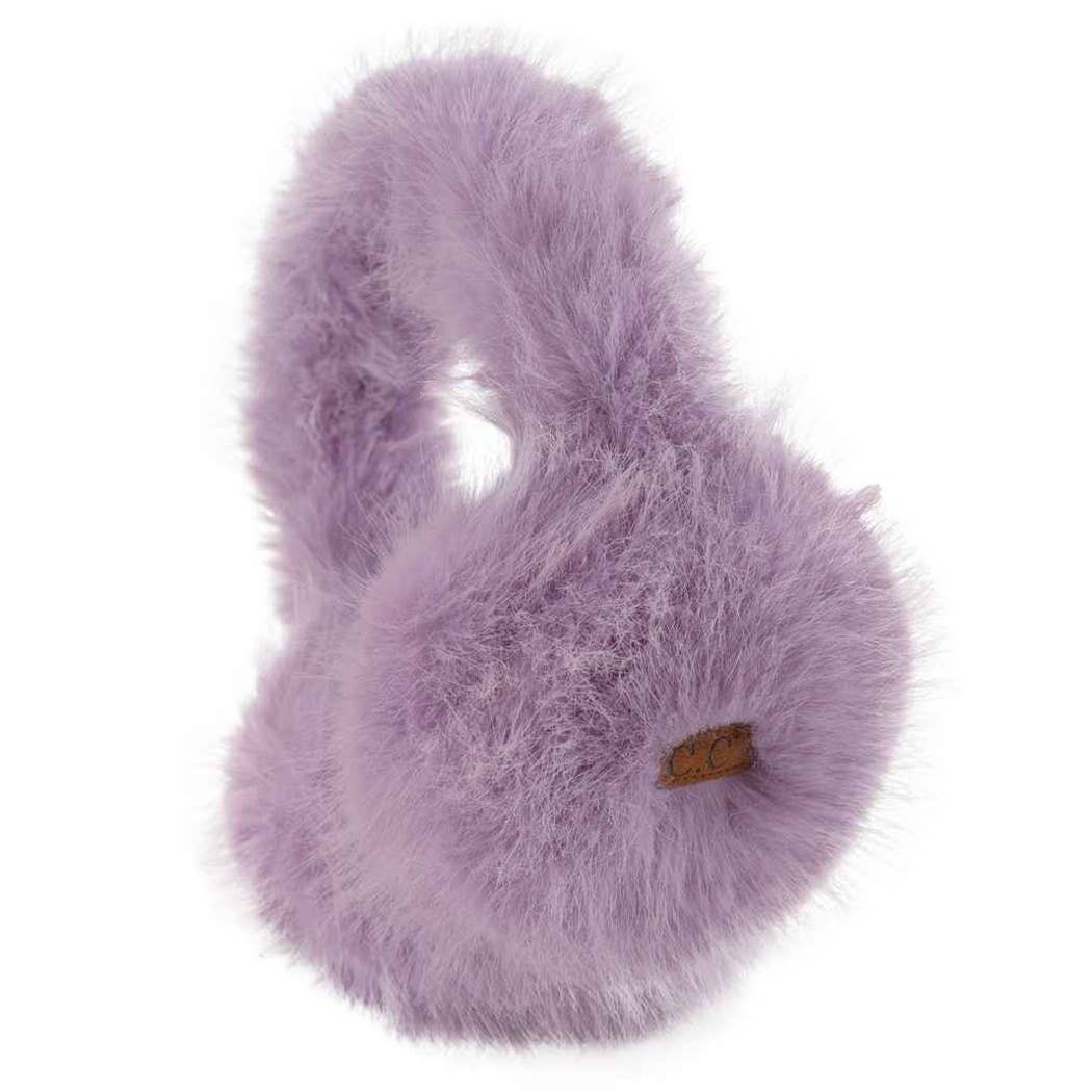 Fashion City - Wholesale Earwarmers/Ear Muffs - Women's - Solid Color Long Fur Winter Earmuff5