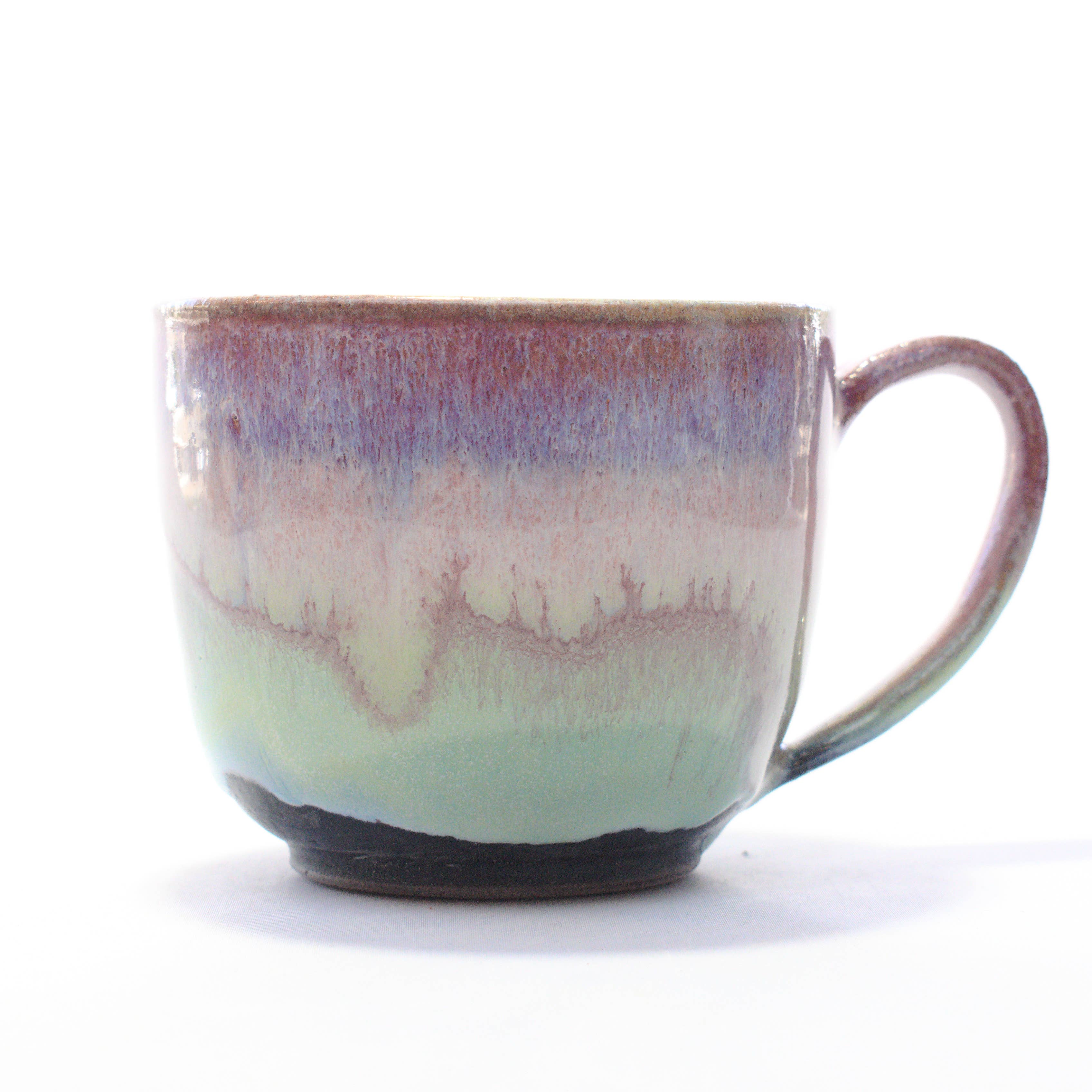 Ceramic Heights - Wholesale Coffee Mug - Drippy Hibiscus Mug3