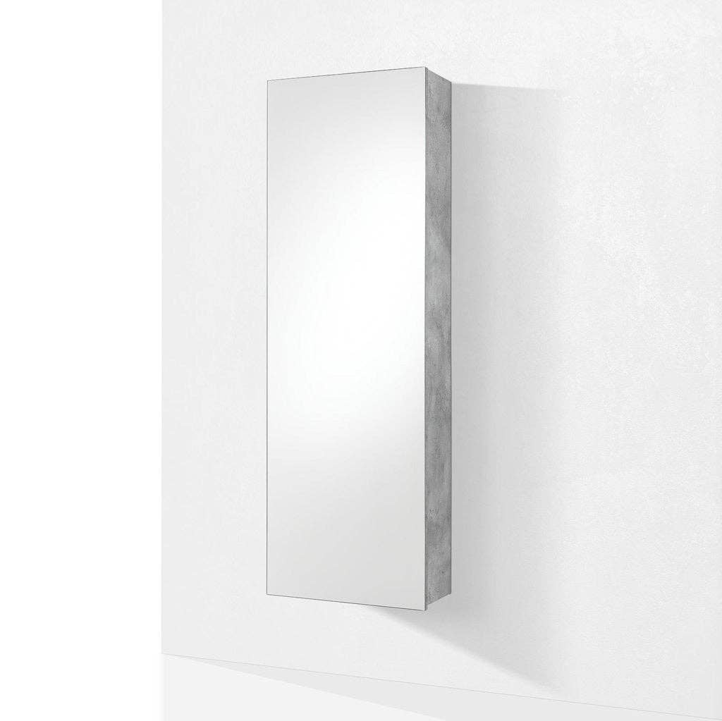 Gruppo F.T - Wholesale Shoe Rack - WELLINGTON shoe rack with melamine mirror and glass7