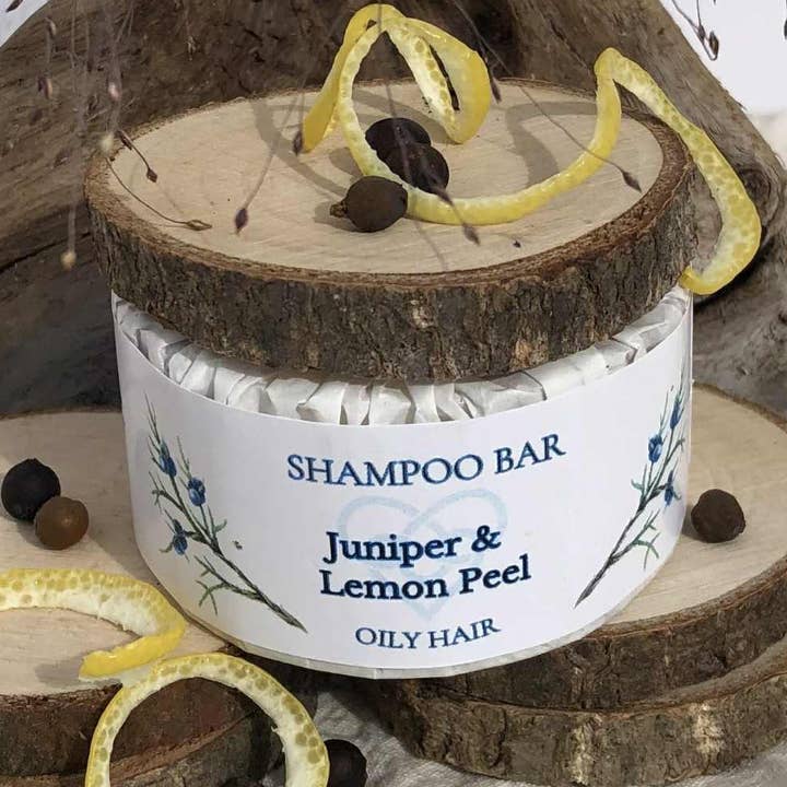 Juniper & Lemon Shampoo Bar. Natural Shampoo Bar for wholesale by macSoap