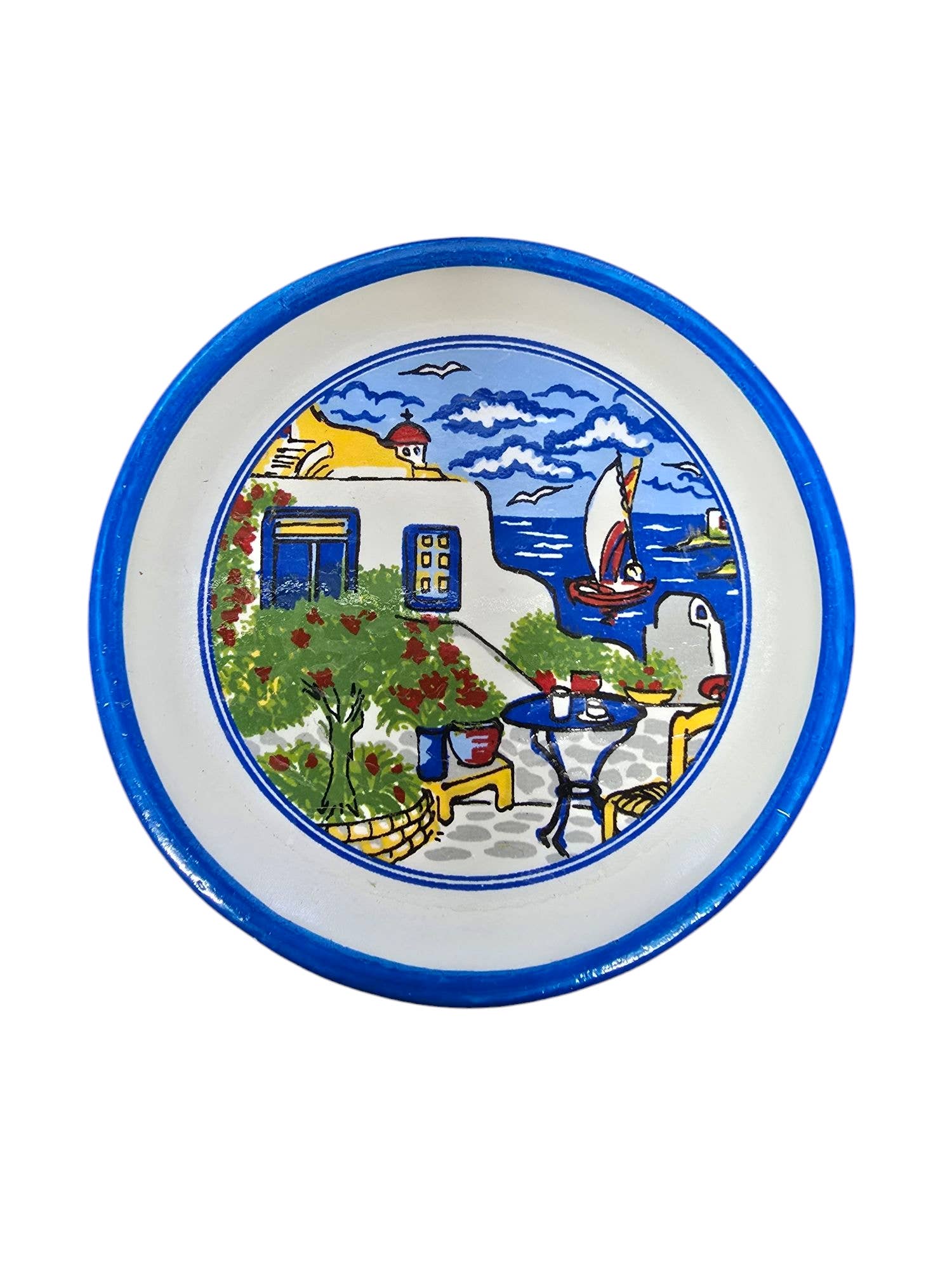 2 Greeks Inc - Wholesale Magnet - Handmade Ceramic Plate Magnets - Authentically Greek 0