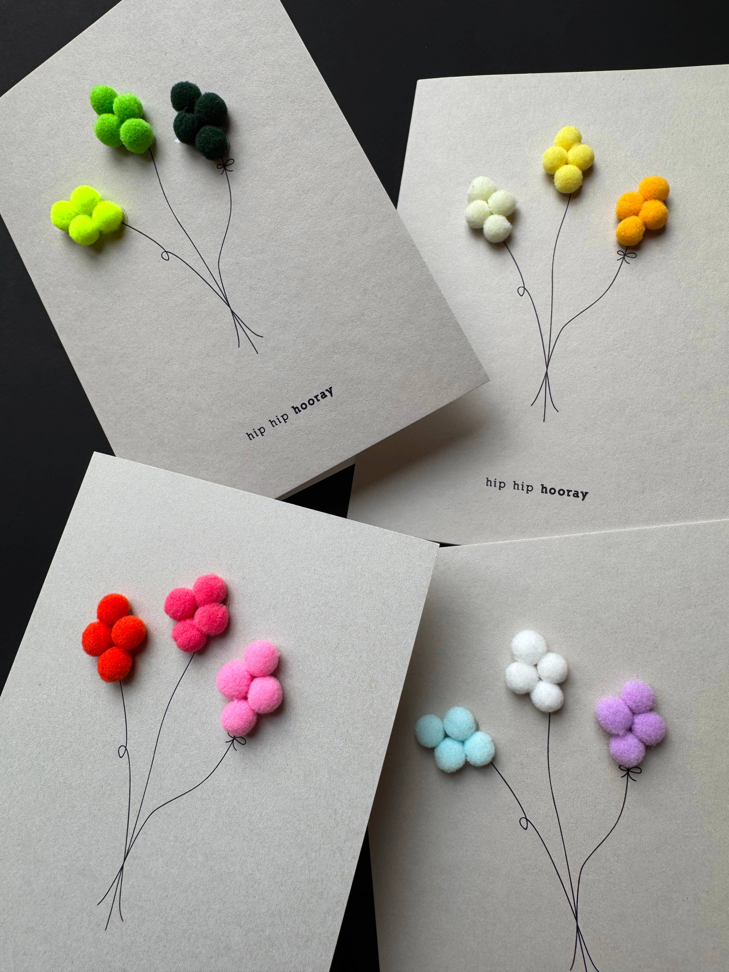 Karte Blanche - Wholesale Birthday Card - Hip Hip Hooray2