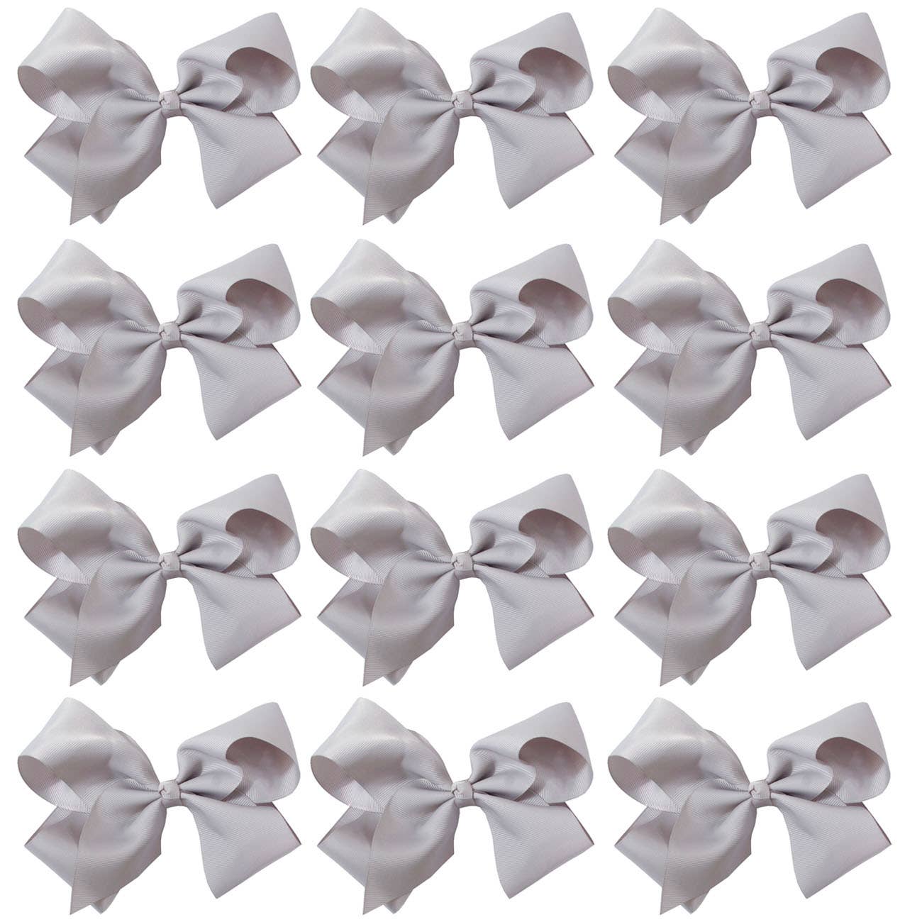 Hana - Wholesale Hair Bow - Kids - 8 Inch Hair Bow With Alligator Clip (12pc)5