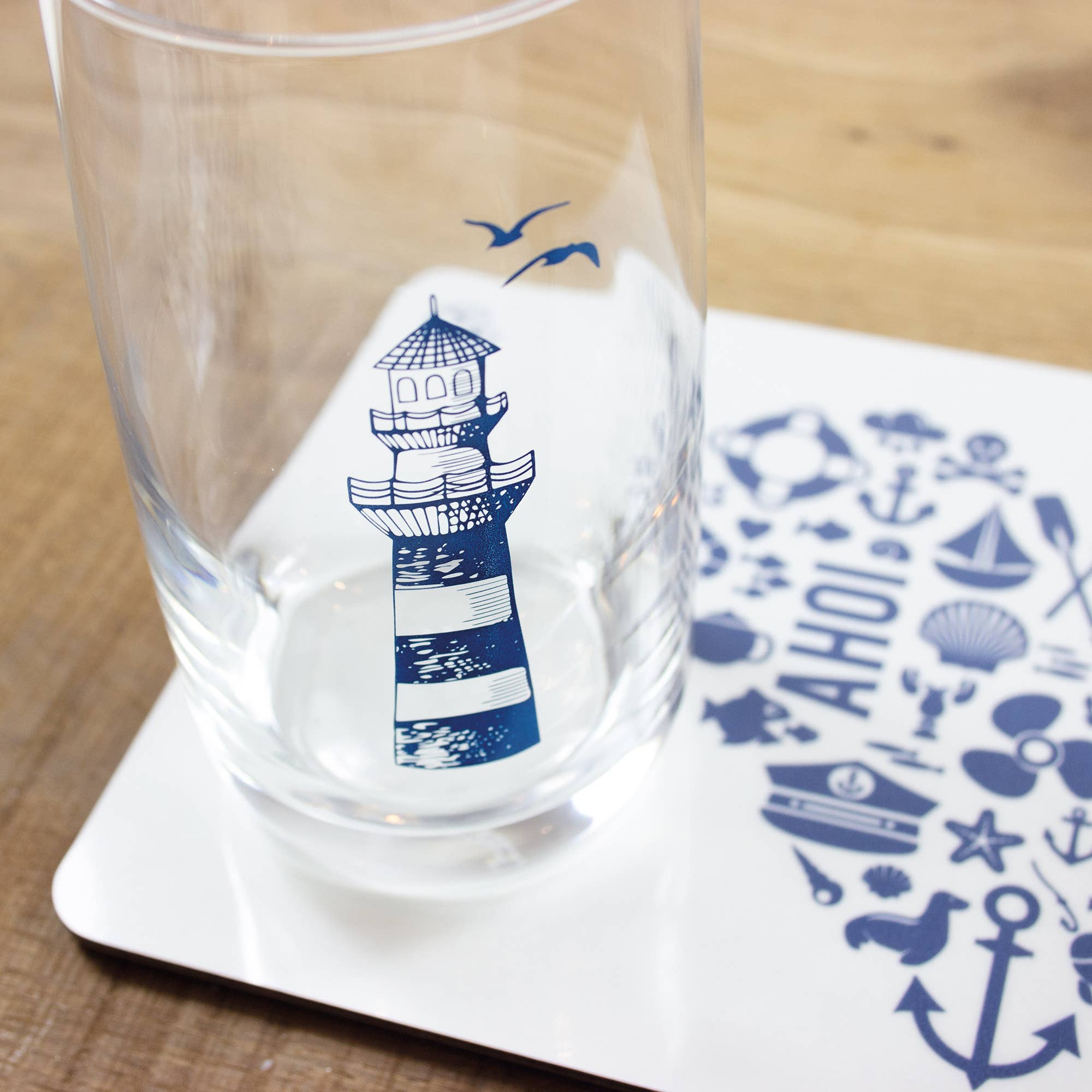 Bow & Hummingbird - Wholesale Cocktail/Liquor Glass - Crystal glass, long drink glass "Lighthouse" made in EU1