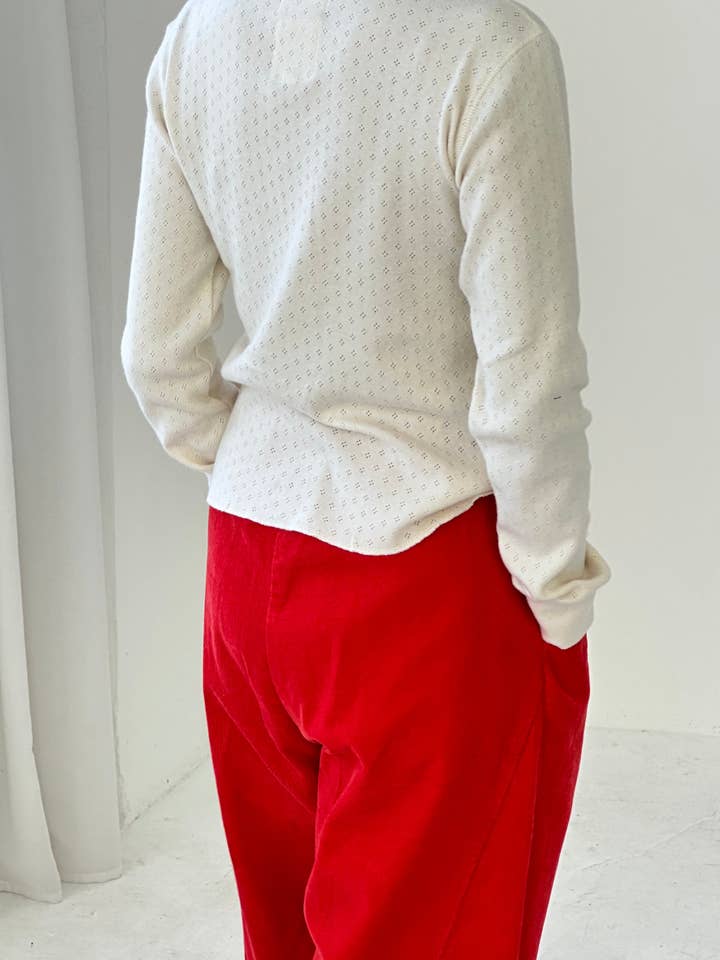 Le Bon Shoppe - Vente T-shirt – femme - T-shirt Fondamental Pointelle (2S-2M-1L)17