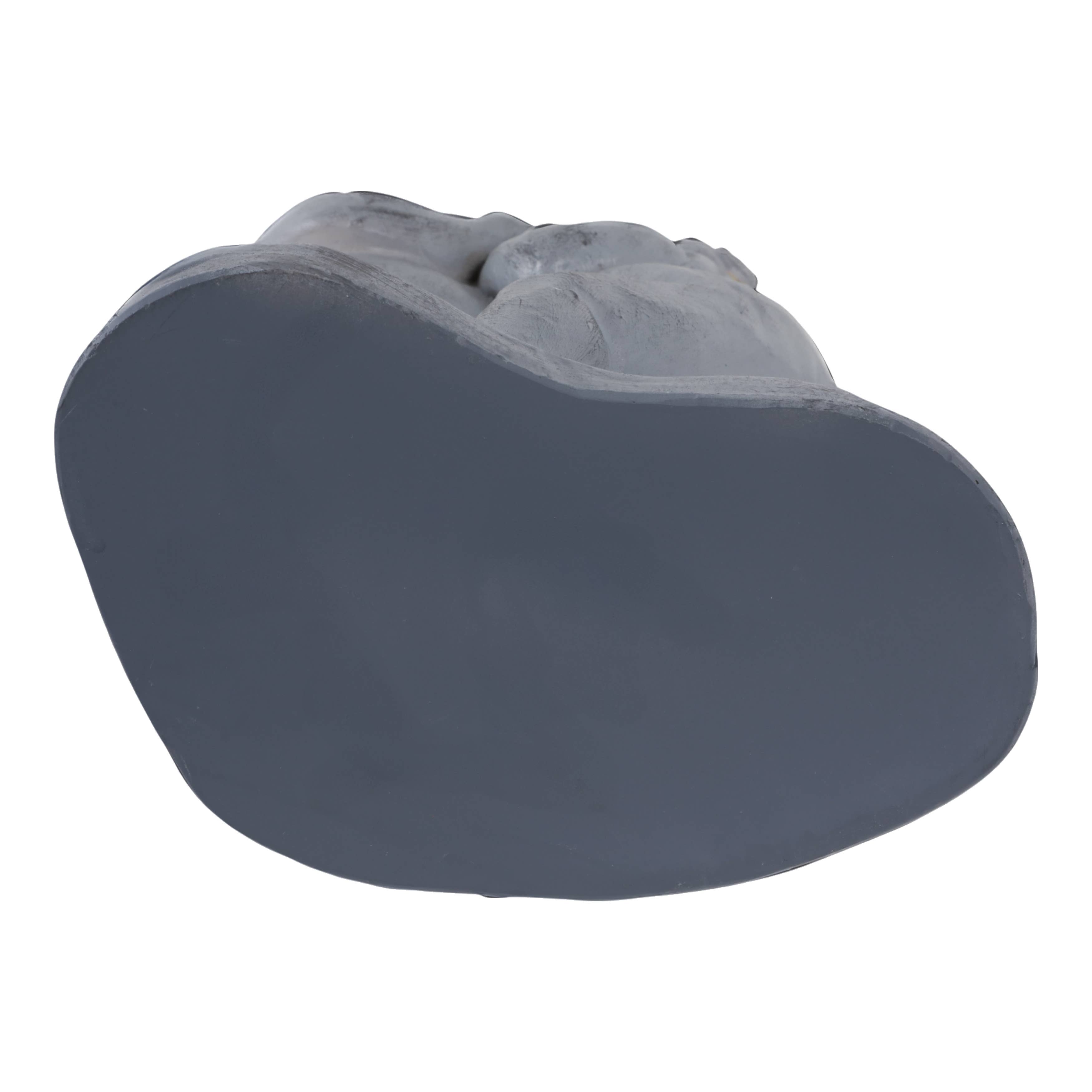 Sagebrook Home - Wholesale Versiering/decoratie voor buiten - Hars Dansend Kikkers Koppel Tuinbeeld - Grijs, 38 cm.9