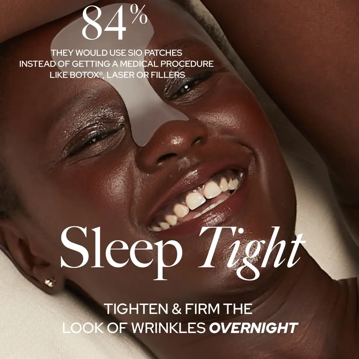 SiO Beauty – wholesale Eye treatment mask – Mid-BrowLift Reusable Smoothing Patches1