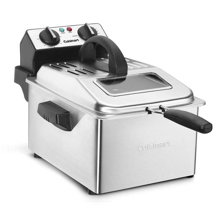 Everyday Supply Co - Wholesale Kitchen Appliance - CUISINART - Cuisinart Silver 4 qt Deep Fryer
